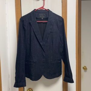 Banana republic denim blazer 14P